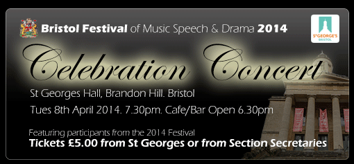 Bristol Festival Of Music Speech And Drama 2014. Piano Section